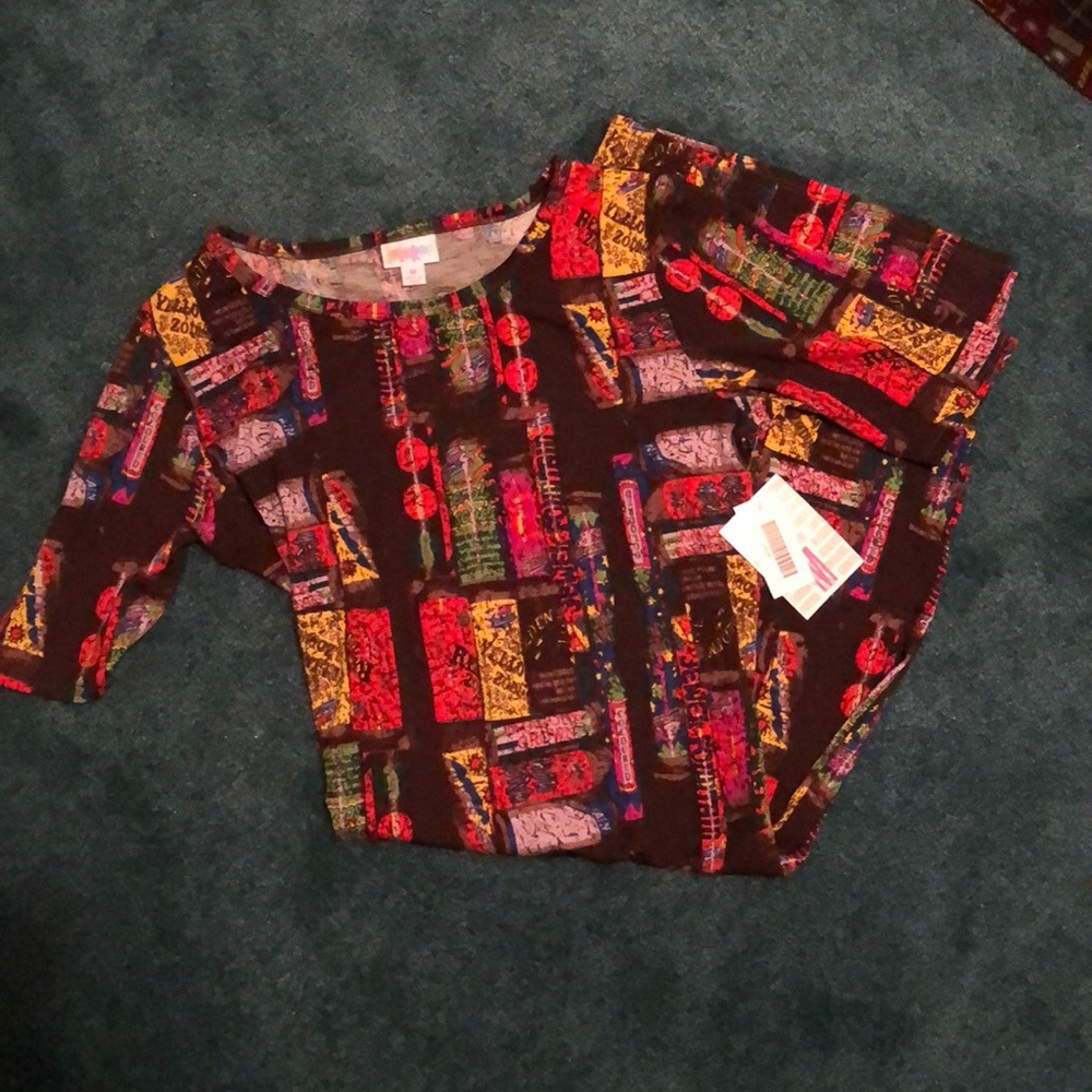 Lularoe Julia,  fireworks. Medium
